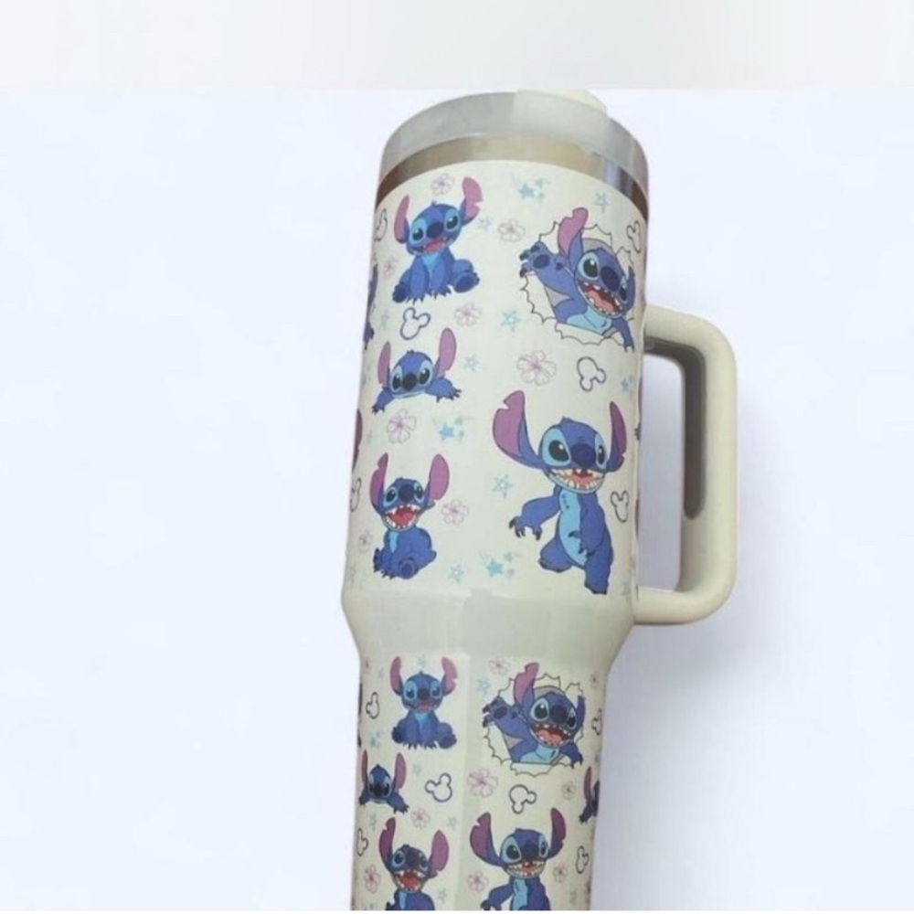 Disney Stitch Kids Tumbler - Blue and White